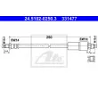 ATE 24.5102-0250.3 - Flexible de frein