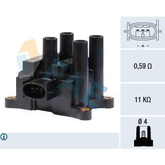 Bobine d'allumage FAE OEM 988F12029AB Bobine d'allumage FAE OEM 988F12029AB