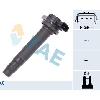 Bobine d'allumage FAE OEM CM11205