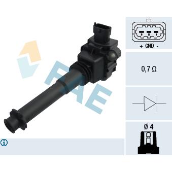 Bobine d'allumage FAE OEM 46467542
