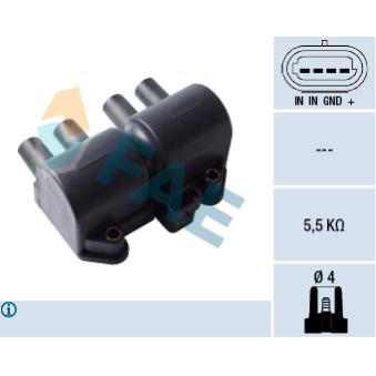 Bobine d'allumage FAE OEM 1104038