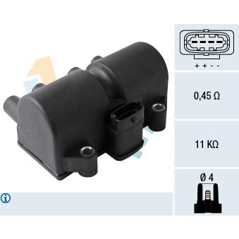 Bobine d'allumage FAE 80320