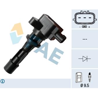 Bobine d'allumage FAE 80328