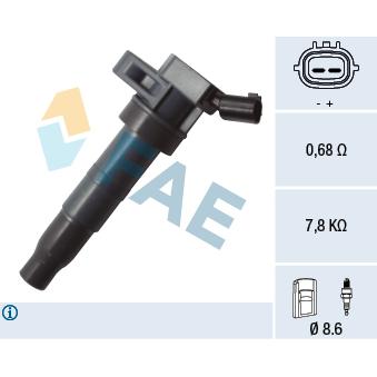 Bobine d'allumage FAE 80341