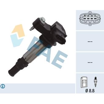 Bobine d'allumage FAE 80355