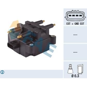 Bobine d'allumage FAE 80364