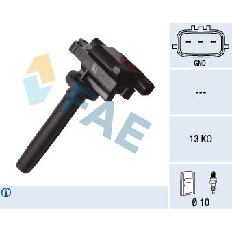 Bobine d'allumage FAE OEM MD362903 Bobine d'allumage FAE OEM MD362903