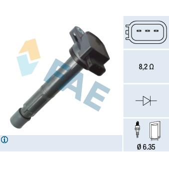 Bobine d'allumage FAE OEM 134060