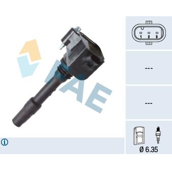 Bobine d'allumage FAE 80384