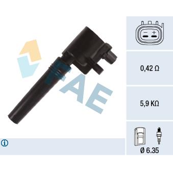 Bobine d'allumage FAE OEM 134011