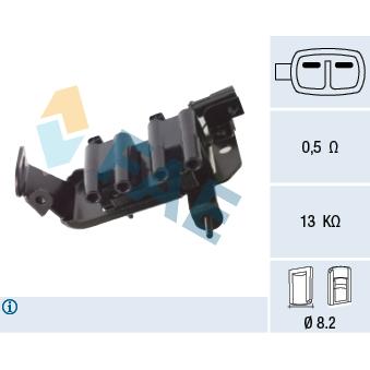 Bobine d'allumage FAE 80419