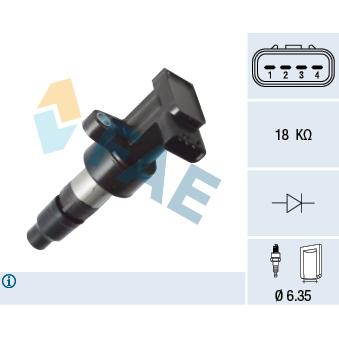 Bobine d'allumage FAE OEM 133896