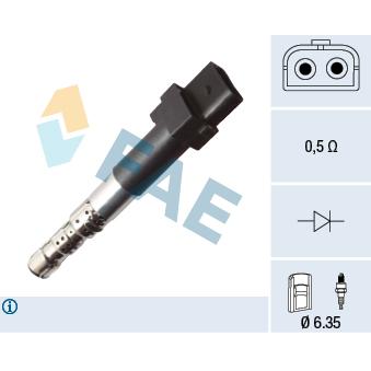 Bobine d'allumage FAE OEM 1275971