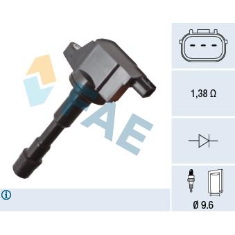 Bobine d'allumage FAE OEM 30520RBJ0130 Bobine d'allumage FAE OEM 30520RBJ0130