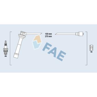Kit de câbles d'allumage FAE OEM 3370566D00