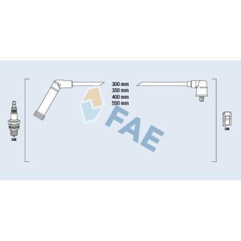 Kit de câbles d'allumage FAE OEM 2750102D00