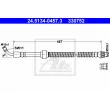 ATE 24.5134-0457.3 - Flexible de frein