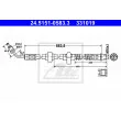 ATE 24.5151-0583.3 - Flexible de frein