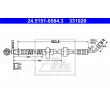 ATE 24.5151-0584.3 - Flexible de frein