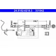 ATE 24.5152-0218.3 - Flexible de frein