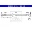 ATE 24.5169-0480.3 - Flexible de frein