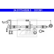 Flexible de frein ATE [24.5175-0528.3]