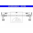 ATE 24.5230-0243.3 - Flexible de frein