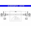 ATE 24.5235-0275.3 - Flexible de frein