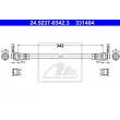 ATE 24.5237-0342.3 - Flexible de frein
