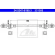 ATE 24.5247-0190.3 - Flexible de frein