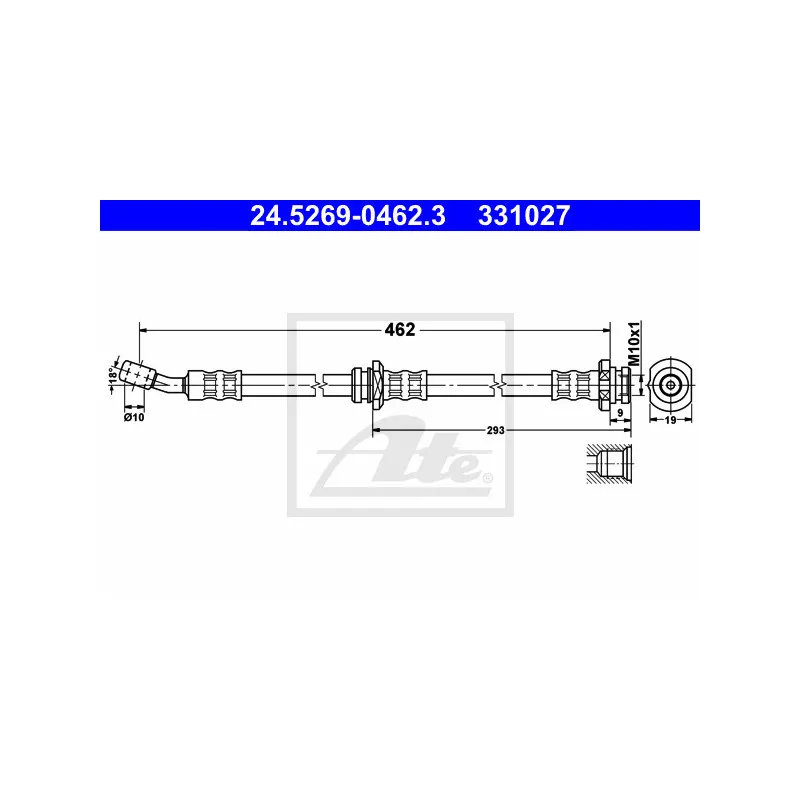Flexible de frein ATE 24.5269-0462.3 - Visuel 1