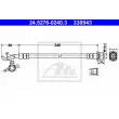 ATE 24.5276-0240.3 - Flexible de frein