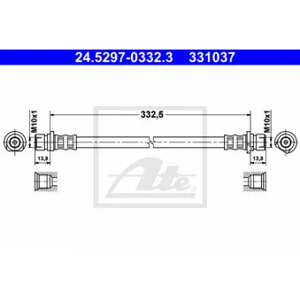 Flexible de frein ATE OEM 01468SAA000