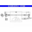 ATE 24.5298-0270.3 - Flexible de frein