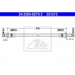 ATE 24.5303-0275.3 - Flexible de frein