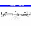 ATE 24.5303-0455.3 - Flexible de frein