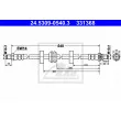 ATE 24.5309-0540.3 - Flexible de frein