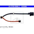ATE 24.8190-0066.2 - Contact d'avertissement, usure des plaquettes de frein