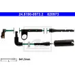 ATE 24.8190-0973.2 - Contact d'avertissement, usure des plaquettes de frein