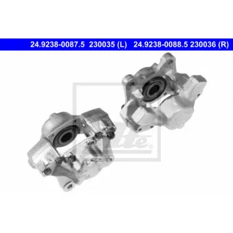 Étrier de frein ATE 24.9238-0087.5 pour VOLVO FMX 2,4 Diesel - 82cv