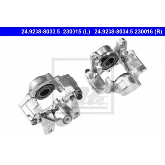 Étrier de frein ATE 24.9238-8033.5 pour MERCEDES-BENZ CLASSE E E 500 - 320cv