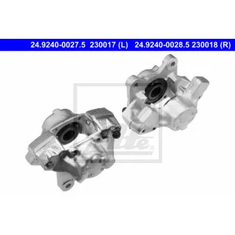Étrier de frein ATE 24.9240-0028.5 pour VOLVO FMX 2,4 Diesel - 82cv