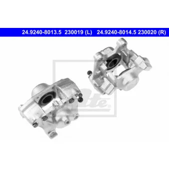 Étrier de frein ATE 24.9240-8013.5 pour MERCEDES-BENZ CLASSE E E 290 T Turbo-D - 129cv