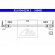 ATE 83.6104-0336.3 - Flexible de frein