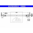 ATE 83.6105-0510.3 - Flexible de frein