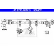 ATE 83.6211-0532.3 - Flexible de frein