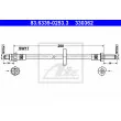 ATE 83.6339-0253.3 - Flexible de frein