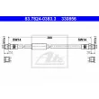 ATE 83.7824-0383.3 - Flexible de frein