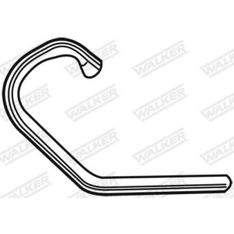Tuyau d'échappement WALKER 01032