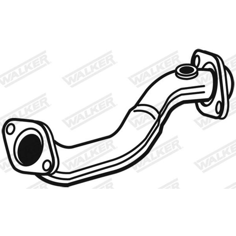 Tuyau d'échappement WALKER 03499 - Visuel 1